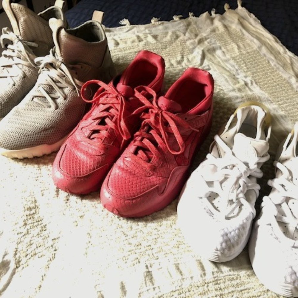 Limited Edition Monochromatic Sneakers